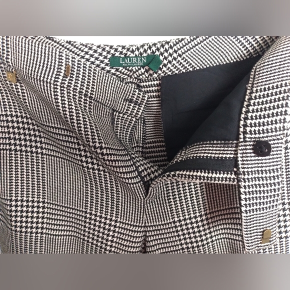 Ralph Lauren plaid slacks size 6 - Picture 5 of 8